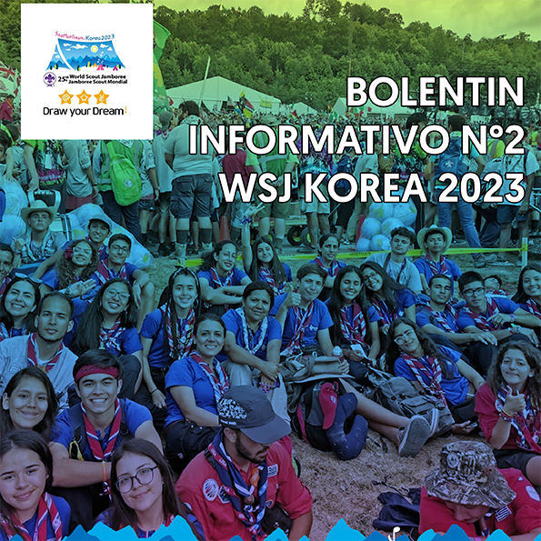 Jamboree Mundial Corea 2023 – Boletin N° 2