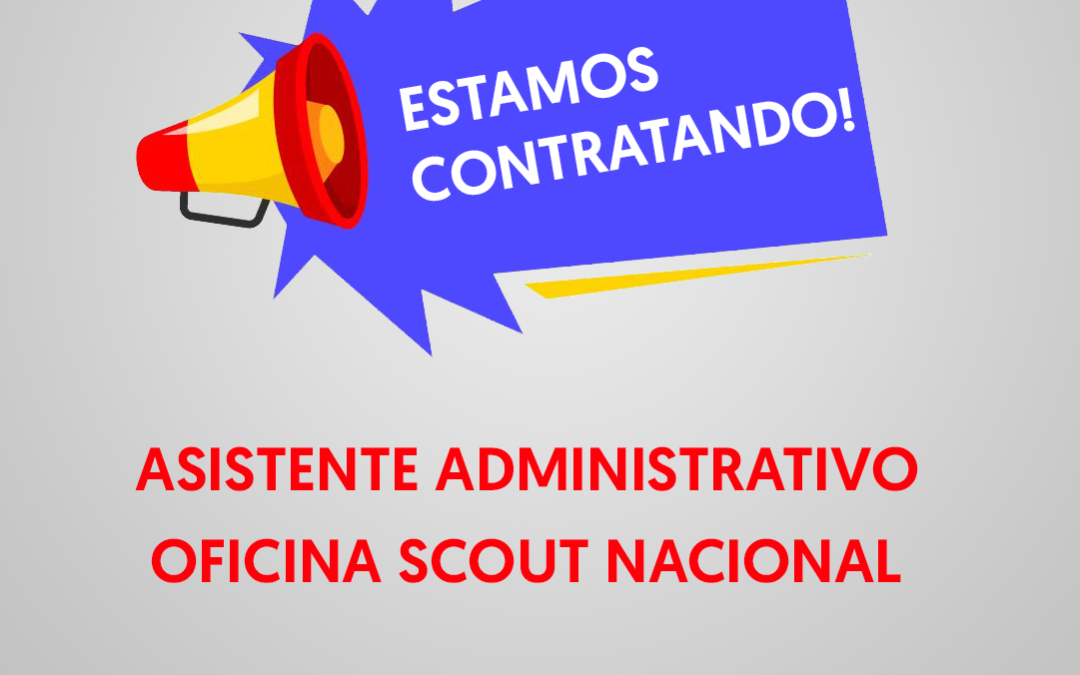 Oferta Laboral Oficina Scouts Paraguay