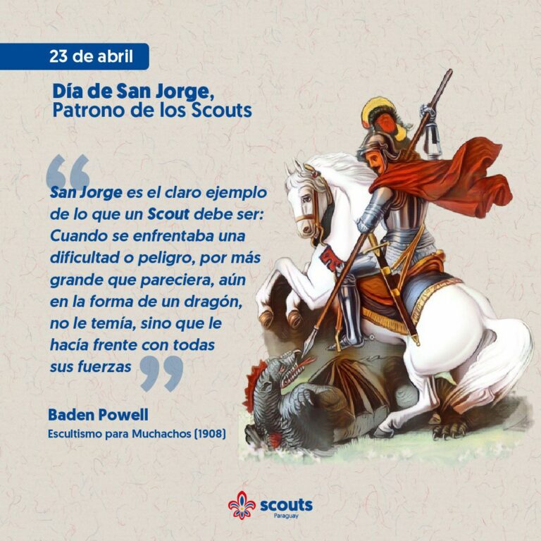 Imagen de San Jorge luchando contra el dragon