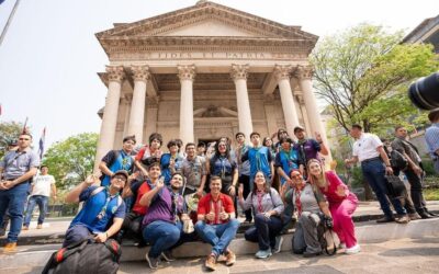 Scouts celebraron día de la juventud con presencia del presidente de la República